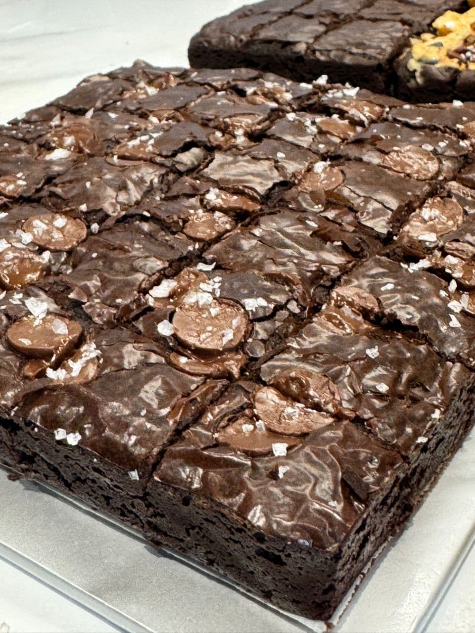 Double Chocolate Seasalt Brownies
