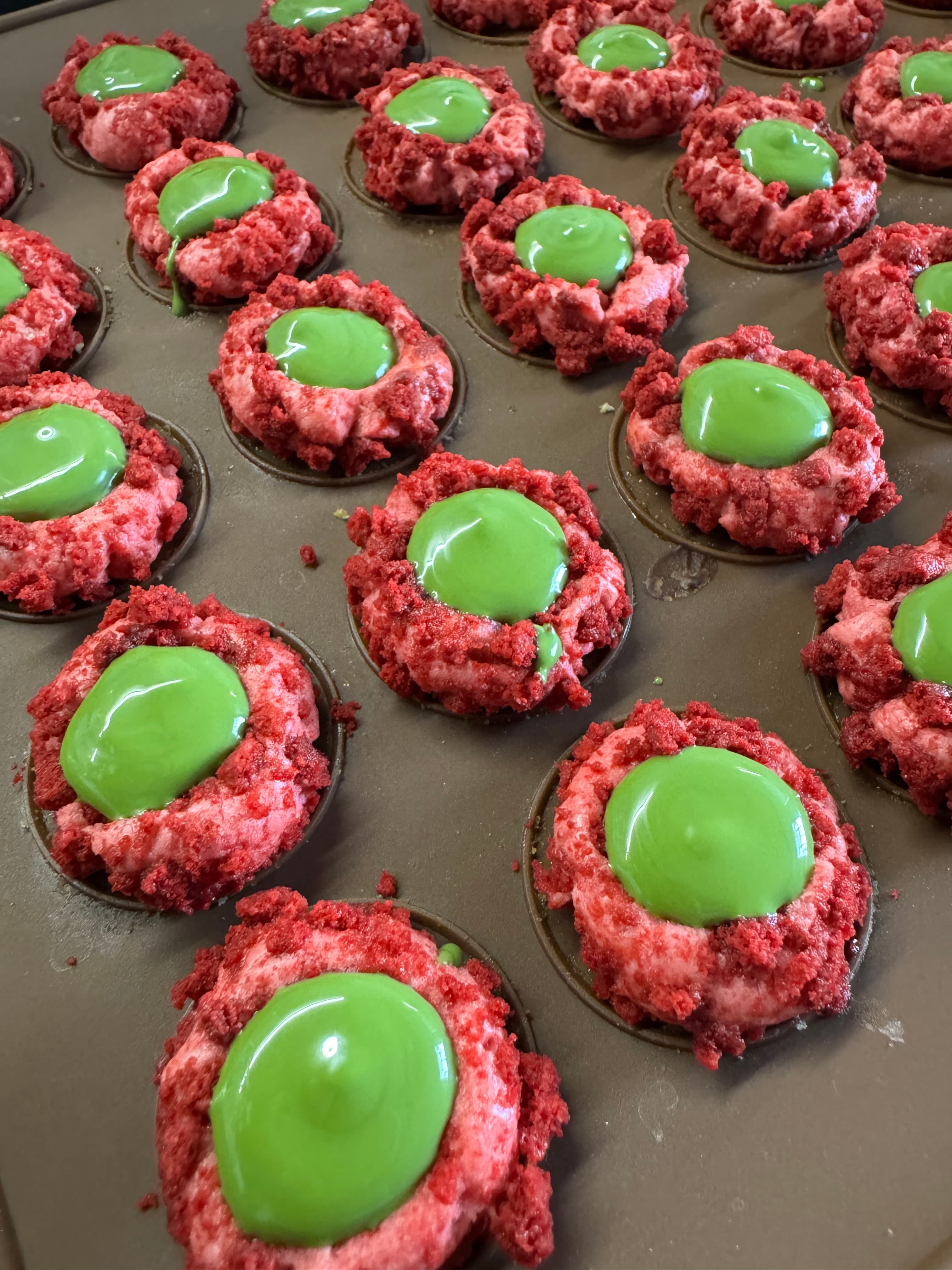 Matcha Velvet Cookies